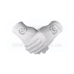 Cotton Gloves Square Silver