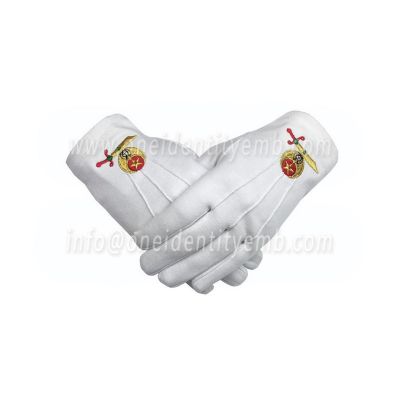 Shriner Emblem Cotton Glove