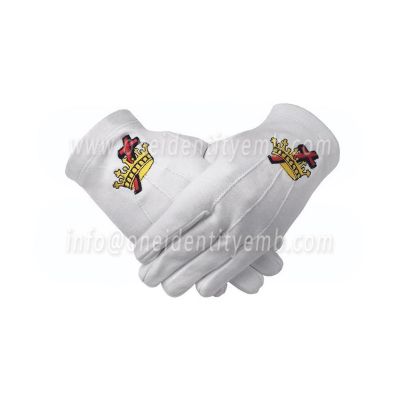 Knight Templar Cotton Glove