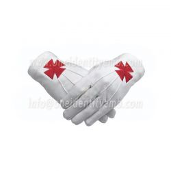 Knight Templar Cotton Gloves