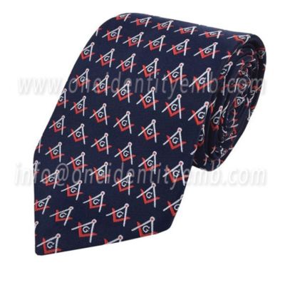 Masonic Silk Tie