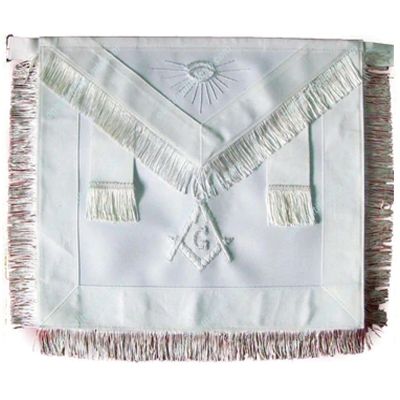 Grand White Master Apron