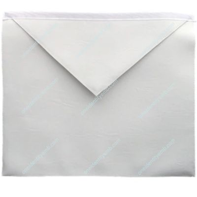 Masonic White Member Apron