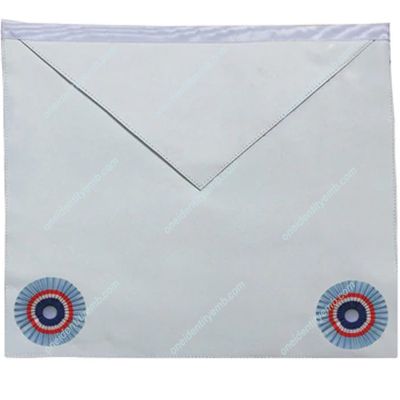 Masonic White Member Apron