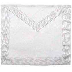 Masonic White Member Apron