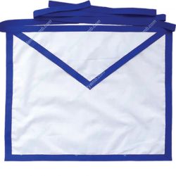 Masonic White Member Apron