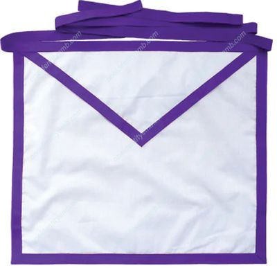 Masonic White Member Apron