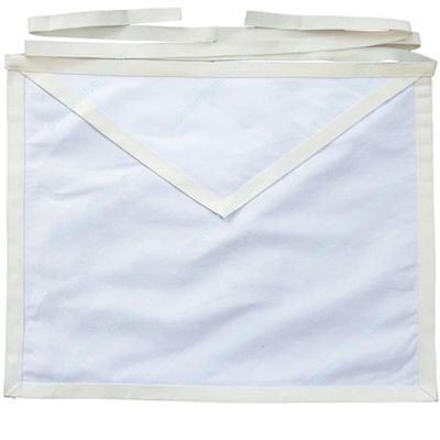 Masonic White Member Apron