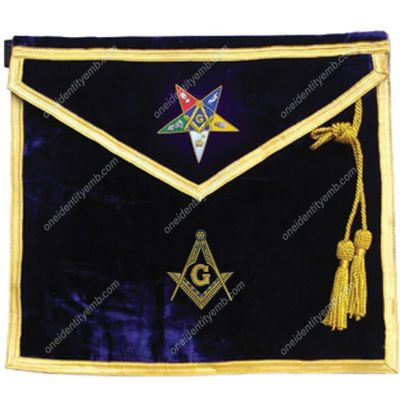 OES Masonic Soft Apron