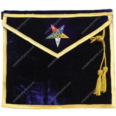 OES Masonic Soft Apron