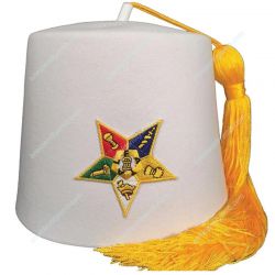 OES White Fez