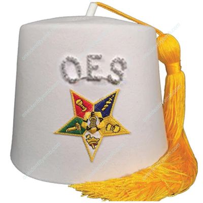 OES White Fez