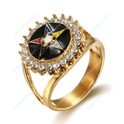 Eastern Star Masonic Ring