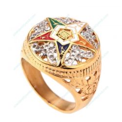 Eastern Star Masonic Ring