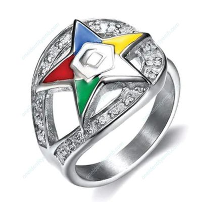 Eastern Star Masonic Ring