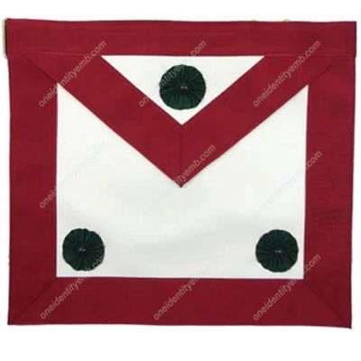 Knight Mason Apron Red