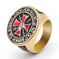 Masonic Knights Templar Ring