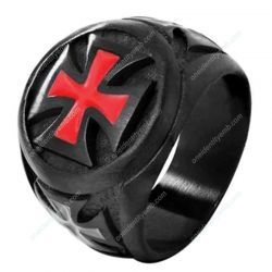 Masonic Knights Templar Ring