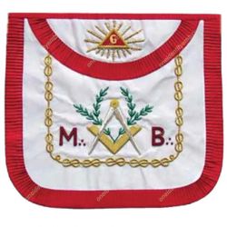 Masonic AASR MB Apron