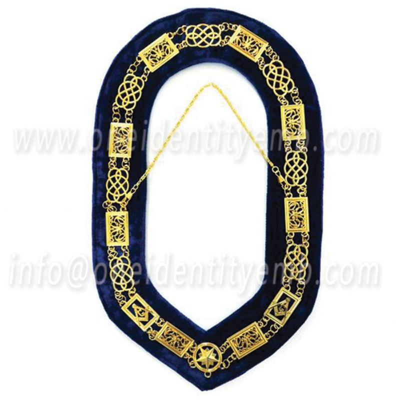 Master Square Chain Collar