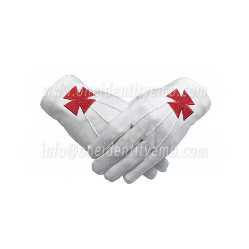 Knight Templar Cotton Gloves