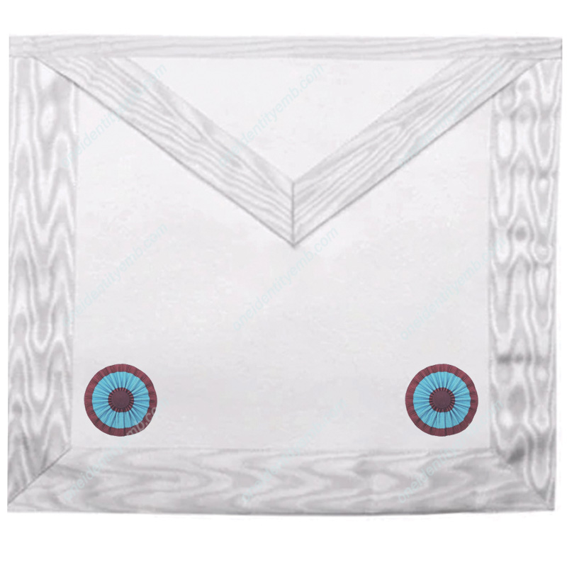 Masonic White Member Apron